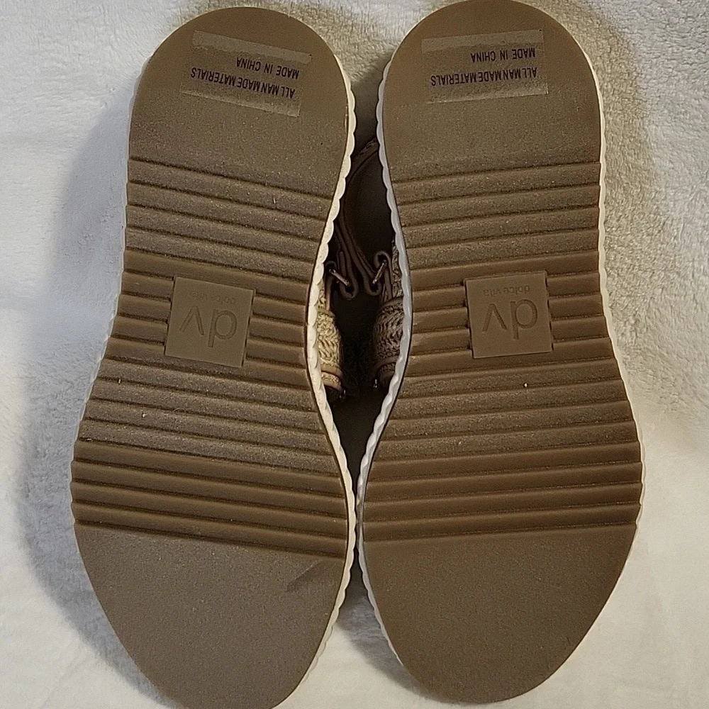 Dolce Vita Folley Tan Adjustable Strap Platform Sandal 2